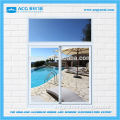 Good quality china frame profile glass sliding aluminium window